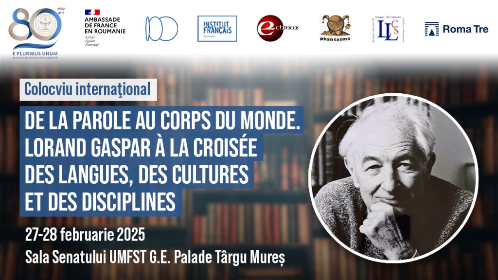 Colocviu internațional dedicat poetului-chirurg Lorand Gaspar