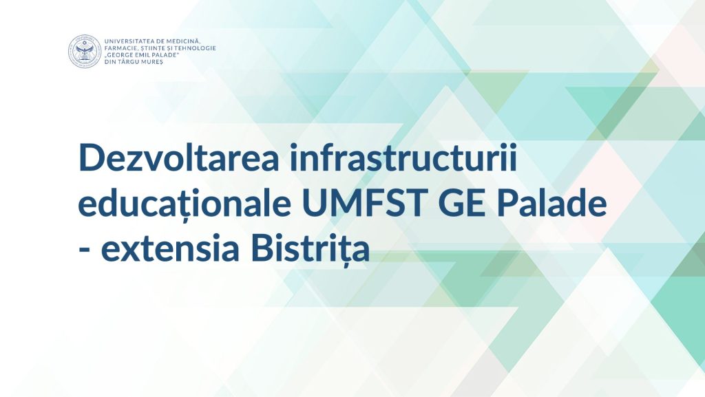 Dezvoltarea infrastructurii educationale