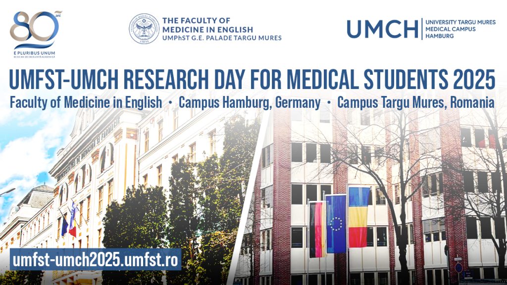 130 de lucrări științifice la UMFST-UMCH Research Day for Medical Students